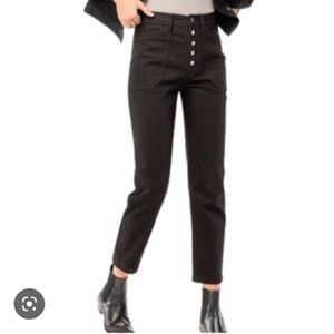 Aritzia Wilfred Free Belen High Waisted  Button Fly Denim